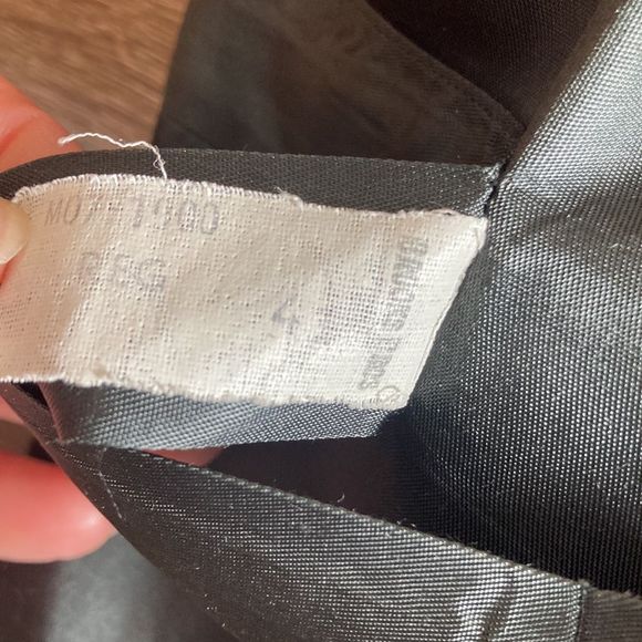 Mens Vintage Brooks Brothers Gray Pinstriped Wool Vest Size 41 R - Picture 3 of 7